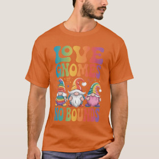LGBT ノーム 愛してる レズビアン ゲイ プライド マンス レインボー G Tシャツ