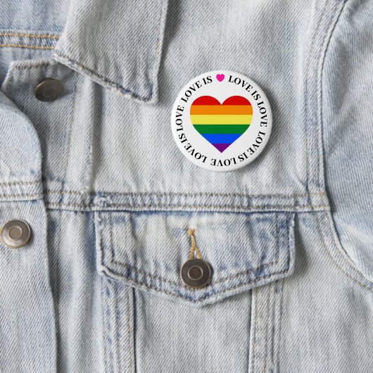 LGBT バッジ - 愛は愛 (インサイチュ)