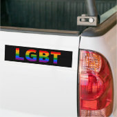 LGBT バンパーステッカー (トラック上)