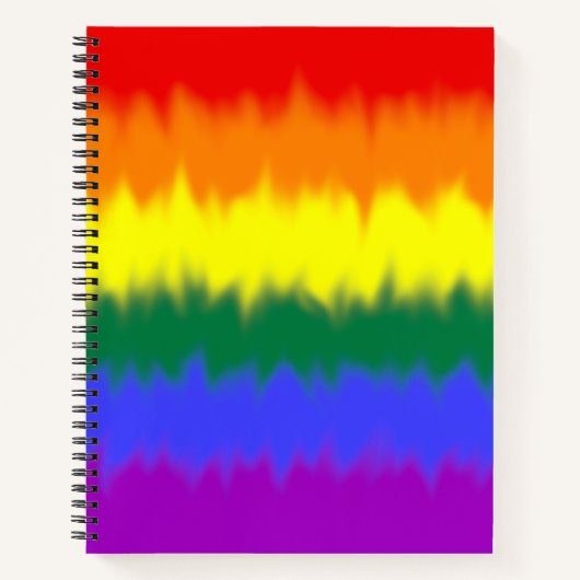 LGBT+フラグノート ノートブック (正面)