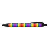 LGBT+フラグペン 黒ボールペン (トップ)