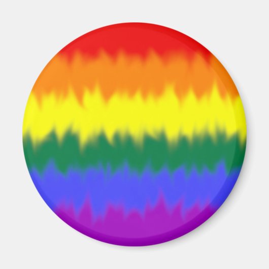 LGBT+フラグマグネット マグネット (正面)