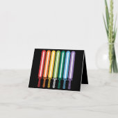 LGBT フラッグ ゲイ プライド カード (正面)