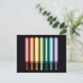 LGBT フラッグ ゲイ プライド ポストカード (スタンド正面)