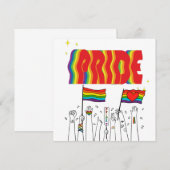 LGBT+プライド同性愛者-ゲイラブプライド。 (正面/裏面)