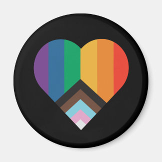 LGBT+プライド愛。虹のフラグ ボタン マグネット