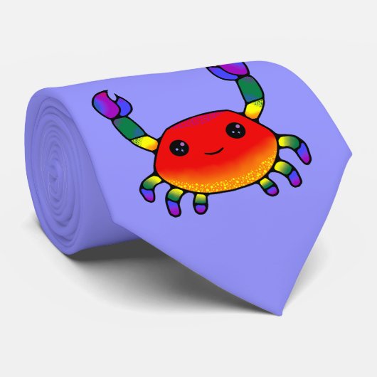 LGBT+ プライド カニ ネクタイ (ロール)