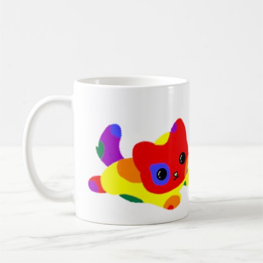 LGBT+ プライド キャット マグ (左)