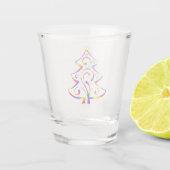 LGBT+ プライド クリスマスツリー ショットグラス (裏面)