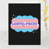 LGBT+プライド。ゲイ – 虹の愛。 カード (黄色い花)