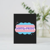 LGBT+プライド。ゲイ・虹の愛。 カード (スタンド正面)