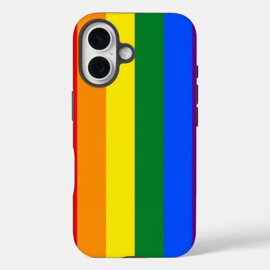 LGBT プライド フラッグ Case-Mate iPhoneケース (裏面)