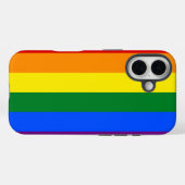LGBT プライド フラッグ Case-Mate iPhoneケース (裏面 (横))