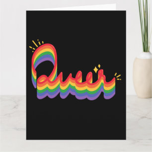 LGBT+プライド。同性愛者愛。 カード