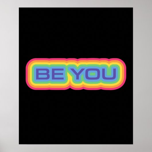 LGBT+プライド。同性愛者。お前。 ポスター (正面)