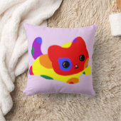 LGBT+ プライド 猫 スロー ピロー (ブランケット)