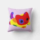 LGBT+ プライド 猫 スロー ピロー (裏面)