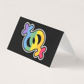 LGBT+プライド。虹。 (正面)