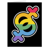 LGBT+プライド。虹。 (正面)