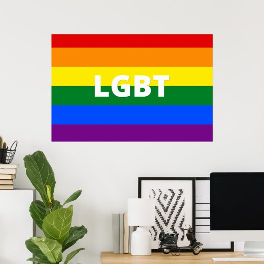 LGBT ポスター (ホームオフィス)