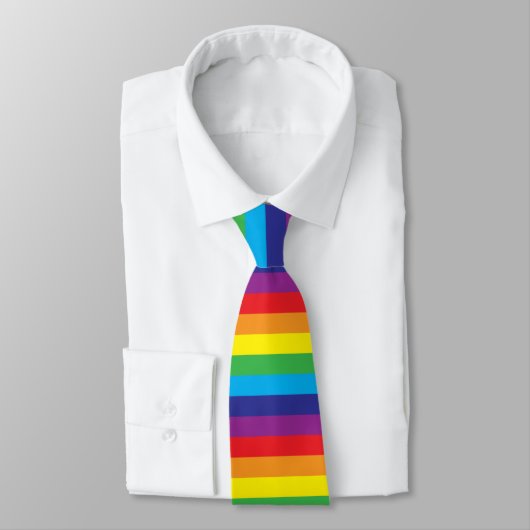 LGBT レインボーパターン ネクタイ (タイ)