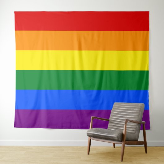 LGBT レインボーフラッグ特大 タペストリー (インサイチュ(横))