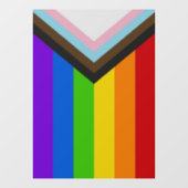 LGBT+レインボーフラッグ ウィンドウサイン (シート)