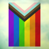 LGBT+レインボーフラッグ ウィンドウサイン (シート3)