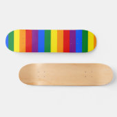 LGBT レインボーフラッグ スケートボード (横)