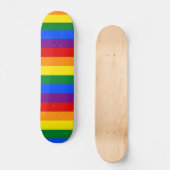LGBT レインボーフラッグ スケートボード (正面)
