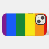 LGBT レインボーフラッグ iPhoneケース (裏面横)