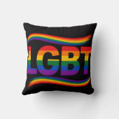 LGBT レインボープライド クッション (裏面)