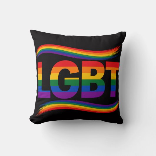 LGBT レインボープライド クッション (正面)