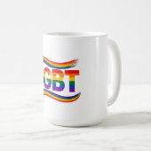 LGBT レインボープライド コーヒーマグカップ (正面右)