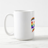 LGBT レインボープライド コーヒーマグカップ (左)