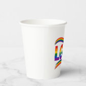 LGBT レインボープライド 紙コップ (右)