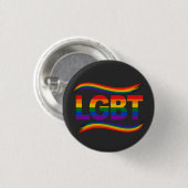 LGBT レインボープライド 缶バッジ (正面&裏面)