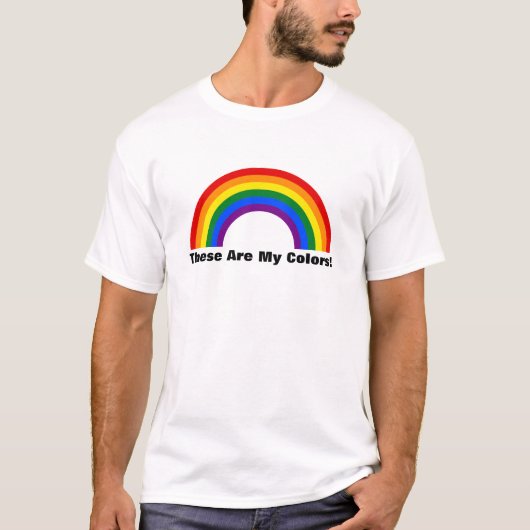 LGBT レインボープライド Tシャツ (正面)