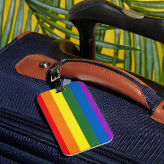 LGBT レインボー プライド ラゲージタグ