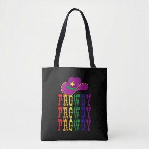 LGBT ロデオ カウボーイ カウガール ハウディ ゲイ ウエスタン トートバッグ