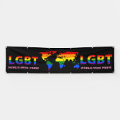 LGBT 世界一斉プライドパレード バナー 横断幕 (横)