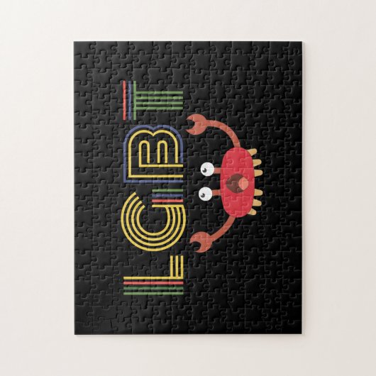 LGBT – 人権 – かわいいカニ ジグソーパズル (縦)