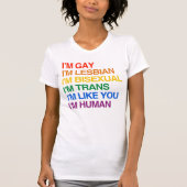 LGBT 人権 Tシャツ (正面)