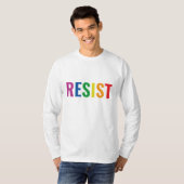 LGBT 抵抗 Tシャツ (正面フル)