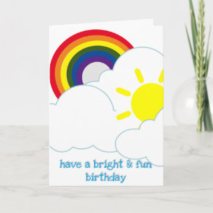 LGBT 明るく楽しい誕生日カード カード