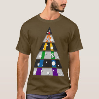 LGBT Allyクリスマスツリー Tシャツ