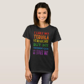 Lgbt Ally Tequila Straight Friends Goes Tシャツ (正面フル)