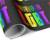 LGBT Barcode - LGBTQ Pride  ラッピングペーパー (ロールコーナー)