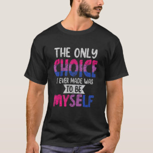 Lgbt Biプライド誇りを持ったバイセクシュアル国旗Bise Tシャツ