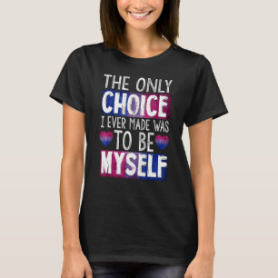 Lgbt Biプライド誇りを持ったバイセクシュアル国旗Bise Tシャツ